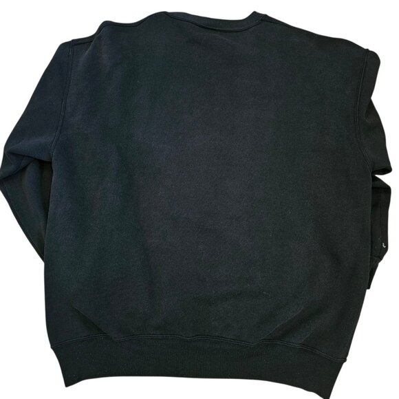 VTG 90s Yorkwood Basketball Sweatshirt Black Russell Athletics Sz XL Made In USA - Picture 4 of 10